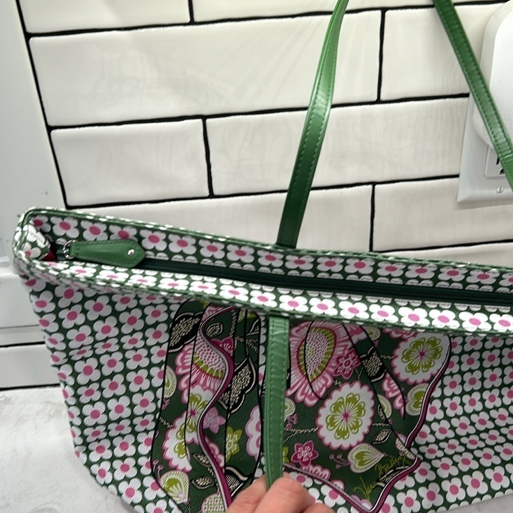 Vera Bradley Double Take Tote Olivia Pink - Picture 7 of 16
